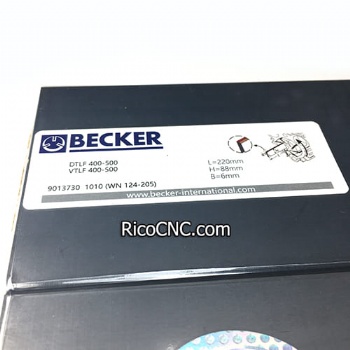 90137301010 Paletas de repuesto originales Becker WN124-205 para bomba Becker DTLF VTLF400 500