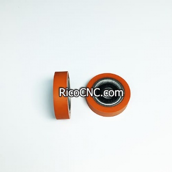 Rubber End Trim Wheel 38x8x10 For Edgebanding Machine