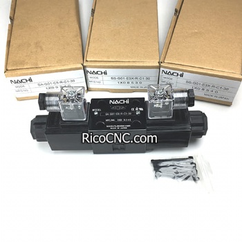 NACHI SA-G01-C5-R-C1-30 Solenoid Valve Wet Type Directional Control Valve SAG01C5RC130