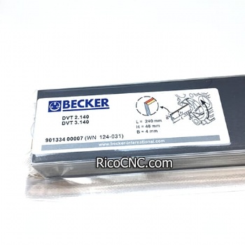 GENUINE BECKER VANES 90133400007 WN124-031 For Becker PUMP DVT2.140 DVT3.140