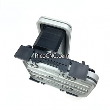 10.01.12.01079 VCBL-K2 125x75x100 D-360 Vacuum Block 360 degree rotatable for Schmalz BUSELLATO 2-circuit Console