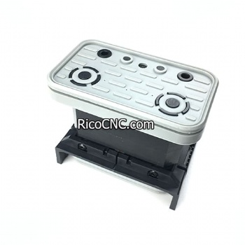 10.01.12.01079 VCBL-K2 125x75x100 D-360 Vacuum Block 360 degree rotatable for Schmalz BUSELLATO 2-circuit Console