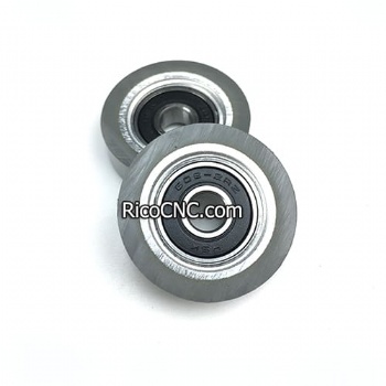Homag Rubber Roller 3607182540 3-607-18-2540 with bearing for Brandt KD KDN KDF EDGETEQ