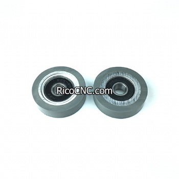 Homag Rubber Roller 3607182540 3-607-18-2540 with bearing for Brandt KD KDN KDF EDGETEQ