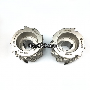 Pre milling cutter 100x30x65 Z3+3 PCD Diamond mill for VTM Edgebander