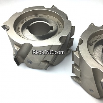 Fresa diamantada para juntas 100xH48x30 Z3+3 PCD Pre-fresa para lijadora de cantos