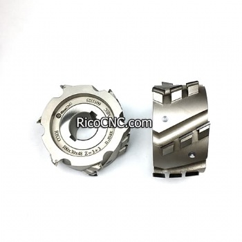 Fresa diamantada para juntas 100xH48x30 Z3+3 PCD Pre-fresa para lijadora de cantos