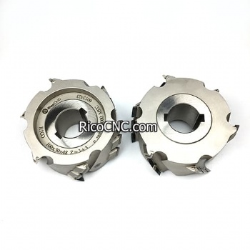Fresa diamantada para juntas 100xH48x30 Z3+3 PCD Pre-fresa para lijadora de cantos