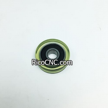 SCM 0593730306B 28x8x10mm Rubber Pressure Wheel For Edgebander