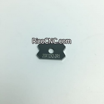 Homag 4014030125 4014030515 R1 Cuchilla reversible de carburo para canteadoras