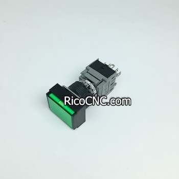Fuji Electric AH165-TLG11E3 Green Pushbutton Switch