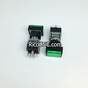 Fuji Electric AH165-TLG11E3 Green Pushbutton Switch