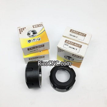 Tuercas de pinza con rosca izquierda CNC ER25 ER32 para mandriles de pinza CNC