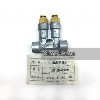Conjunto distribuidor del conector de lubricación de máquinas DOOSAN