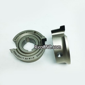 D56x20x17 Z2 R1.3 edge rounding cutters For HOLZ-HER Aggregat 1827