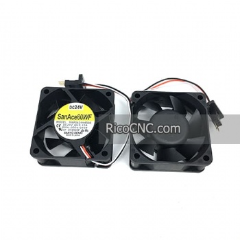 FANUC A90L-0001-0508 Servo Amplifier Fan Sanyo Denki 9Wf0624H4D03
