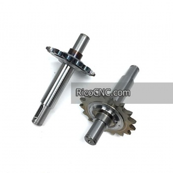 HOMAG 2-009-03-3130 2009033130 Feed Pressure Wheel Shaft