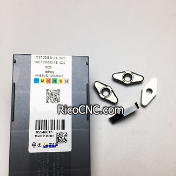 ISCAR 5540015 VCGT 220530-AS IC20 Carbide Turning Insert