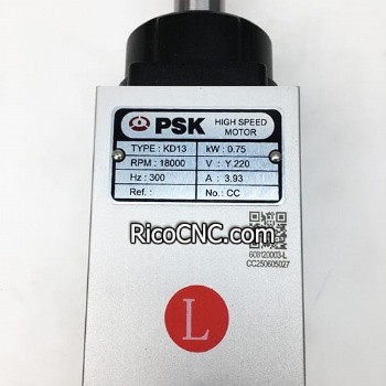 KD13 Left and Right High Speed Spindle Motor For KDT Edge Banding Machines