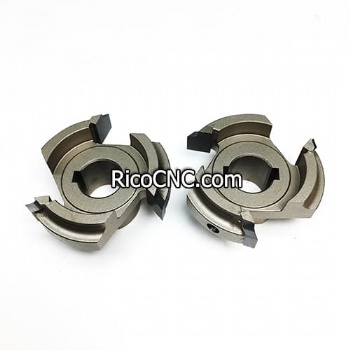 Profile Carbide Trimming Cutter 55.5x15x16 Z3 R2 For Edgebanding Machine