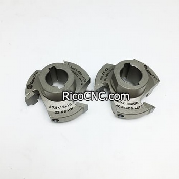 Profile Carbide Trimming Cutter 55.5x15x16 Z3 R2 For Edgebanding Machine