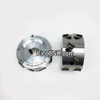 Homag 2001804400 2001804410 Premill Cutter Head 100X43.2X25 Z2 AIRFACE