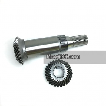 DOOSAN 130423-00017 Engranaje cónico helicoidal para máquina DN