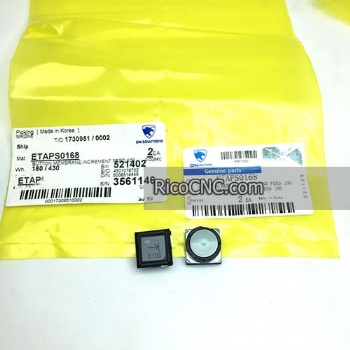 Doosan ETAPS0168 Botón membrana de alimentación incremental 100