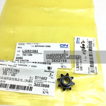 Tensor de rueda dentada Doosan L32931084 para máquina DN