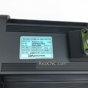 Doosan 300508-00494 DS-RH20TD-70O Vision Servo Motor