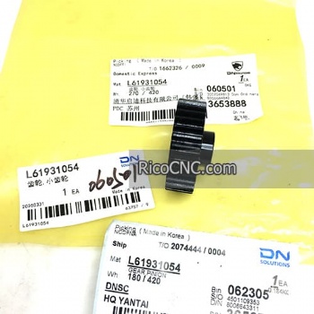 Piñón Doosan L61931054 para máquina DN Solution