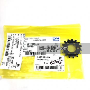DOOSAN L61932144A Sprocket Drive for DNS PUMA Sub Spindle Parts Catcher
