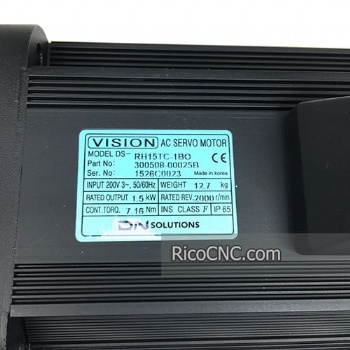Doosan 300508-00025B-CS DS-RH15TC-1BO Servo Motor for DN Machine