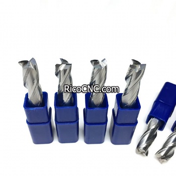 Triple 3 Flutes Carbide Up-cut Spiral Router Bit End Mill Cutters for Wood