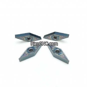 Cuchillas para torno CNC Herramientas de fresado CNC Cabezales de corte con forma de diamante VNMG160404