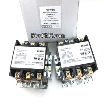 Hypertherm HCDY3XT09HG285 Main Contactor 003249 Definite Purpose Contactor